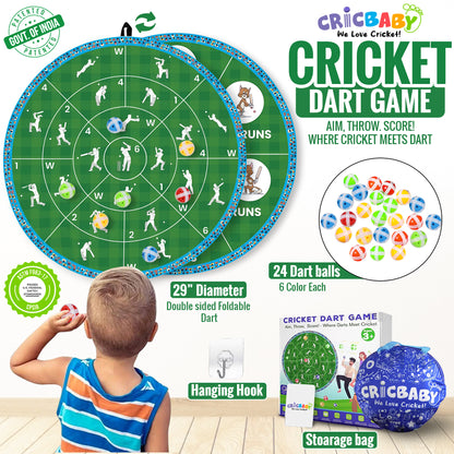 CRICBABY Cricket Dart Game