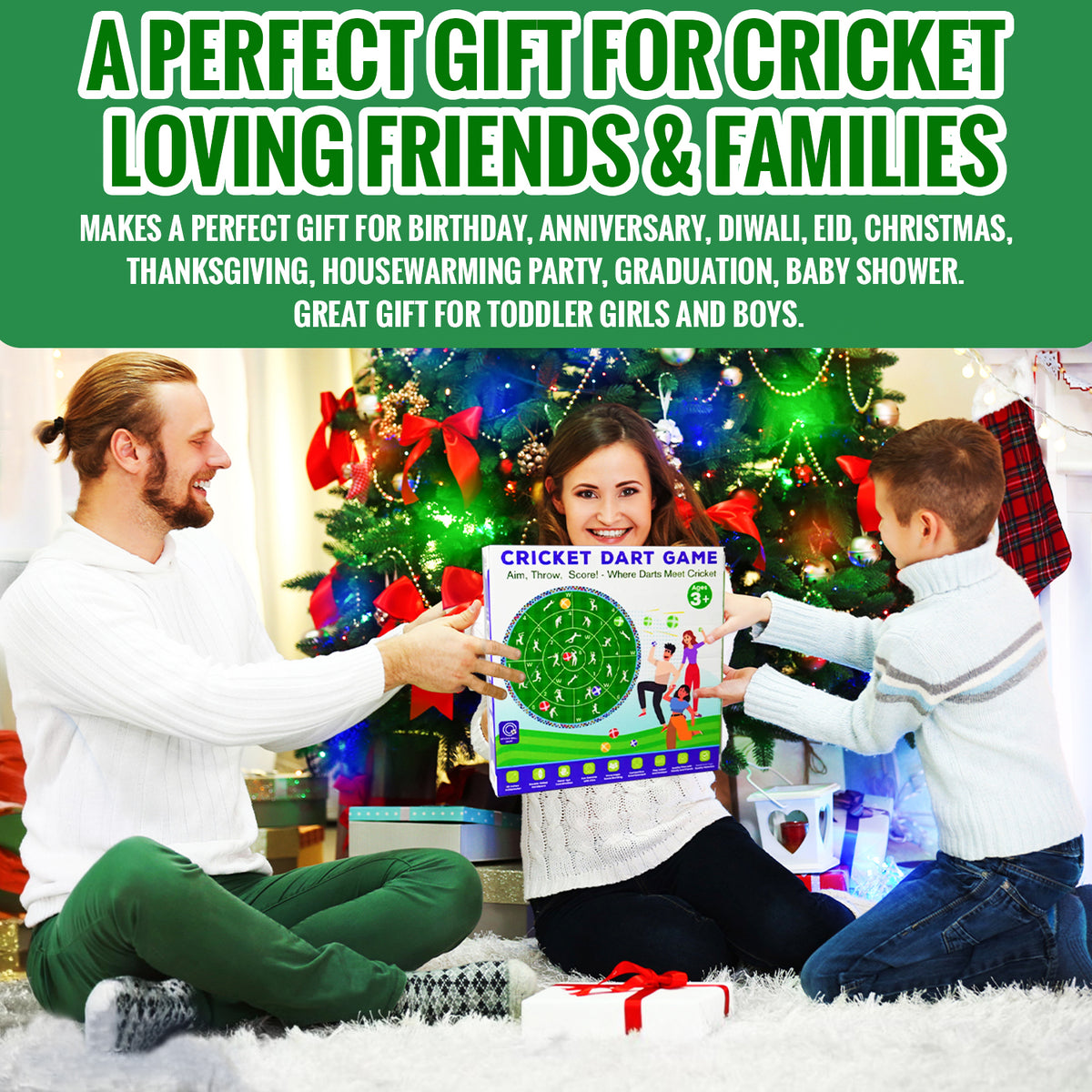 CRICBABY Cricket Dart Game