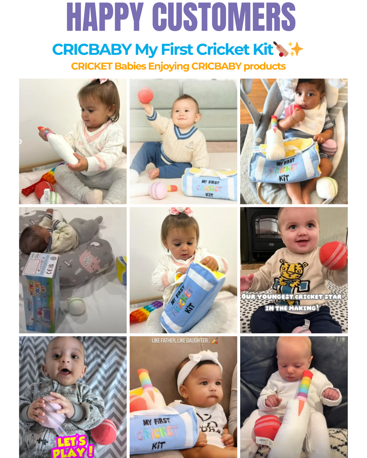 CRICBABY My First Cricket Kit
