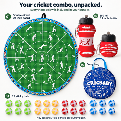 Everything in the Cricket Dart Game + Bottle bundle, unpacked #bundle