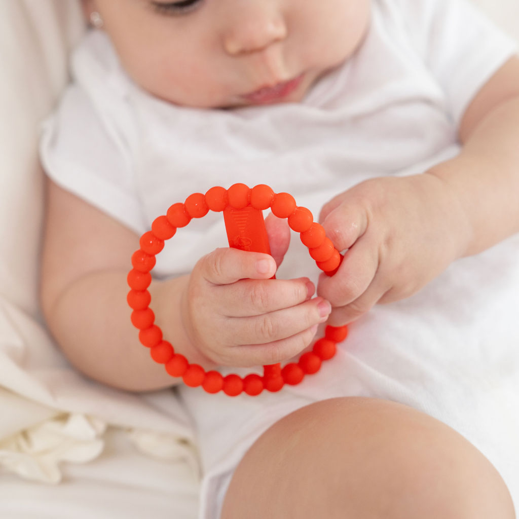 CRICBABY Cricket Bat and Ball Teether (2 Pack)