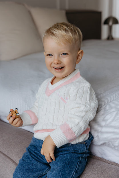 CRICBABY Organic Cotton Cricket Jumper (0-2 years)