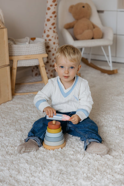 CRICBABY Organic Cotton Cricket Jumper (0-2 years)