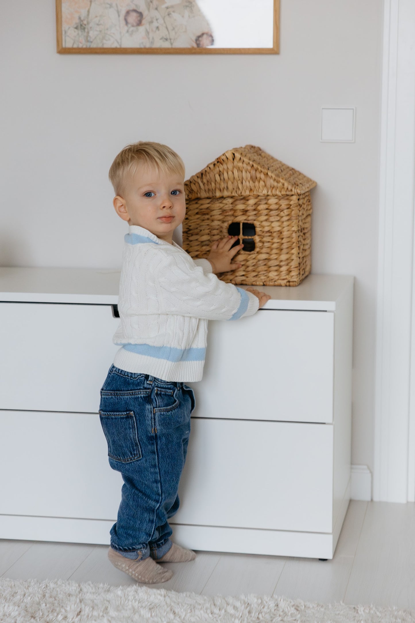 CRICBABY Organic Cotton Cricket Jumper (0-2 years)