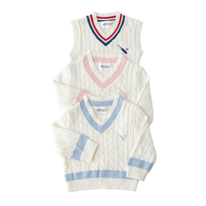 CRICBABY Organic Cotton Cricket Jumper (0-2 years)