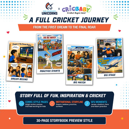 Personalized Cricket Storybook for Your Child - (Limited time offer)