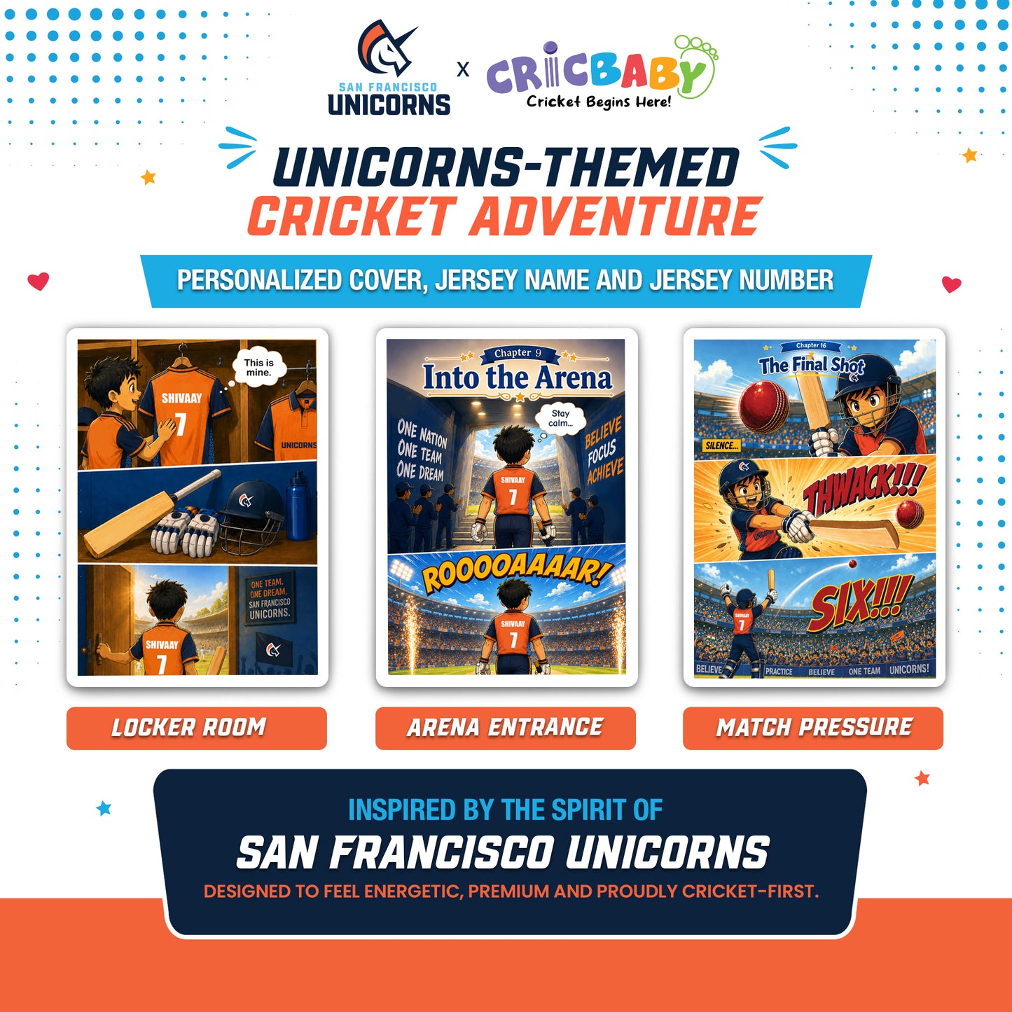 Personalized Cricket Storybook for Your Child - (Limited time offer)