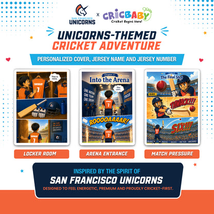 Personalized Cricket Storybook for Your Child - (Limited time offer)